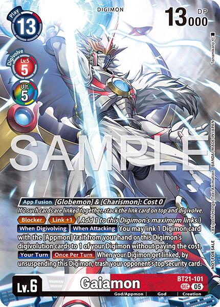 Gaiamon [BT21-101] (2026 Dash Pack Campaign) (Alternate Art - Japanese) [World Convergence] | Clutch Gaming