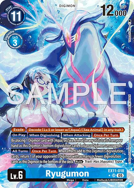 Ryugumon [EX11-018] (Alternate Art) [Dawn of Liberator] | Clutch Gaming