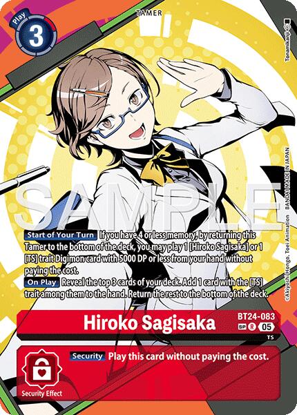 Hiroko Sagisaka [BT24-083] (SP) [Time Stranger] | Clutch Gaming