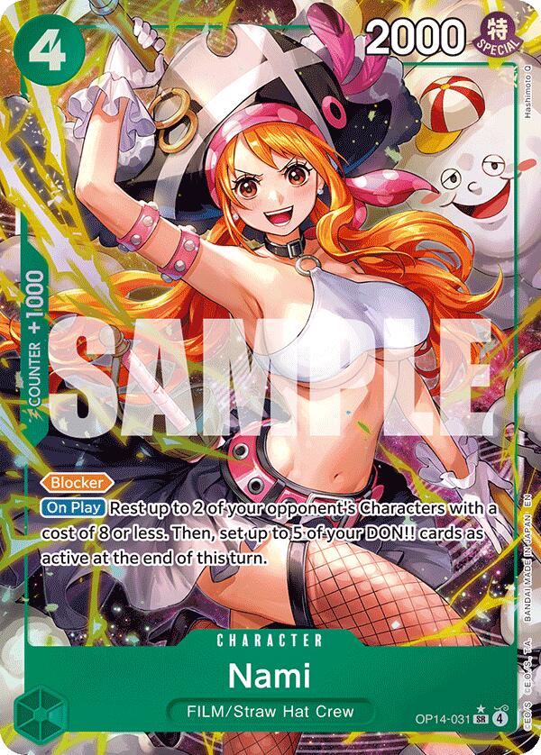 Nami (Alternate Art) [The Azure Sea's Seven] | Clutch Gaming