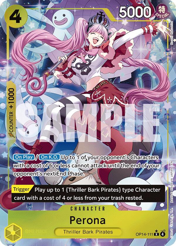 Perona (111) (Alternate Art) [The Azure Sea's Seven] | Clutch Gaming