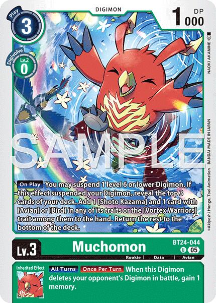 Muchomon [BT24-044] [Time Stranger] | Clutch Gaming