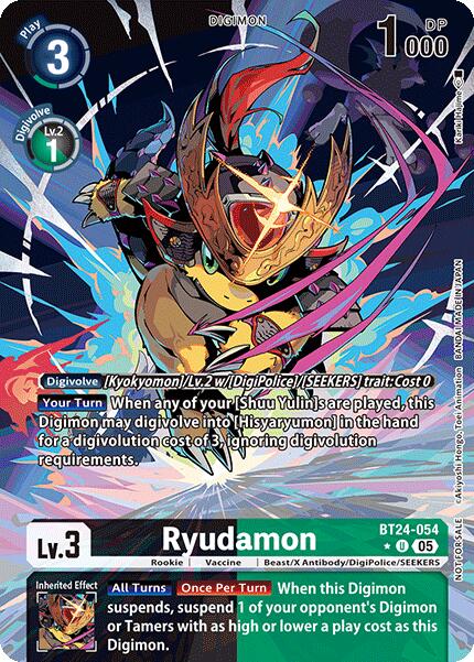 Ryudamon [BT24-054] (Box Topper) [Time Stranger] | Clutch Gaming