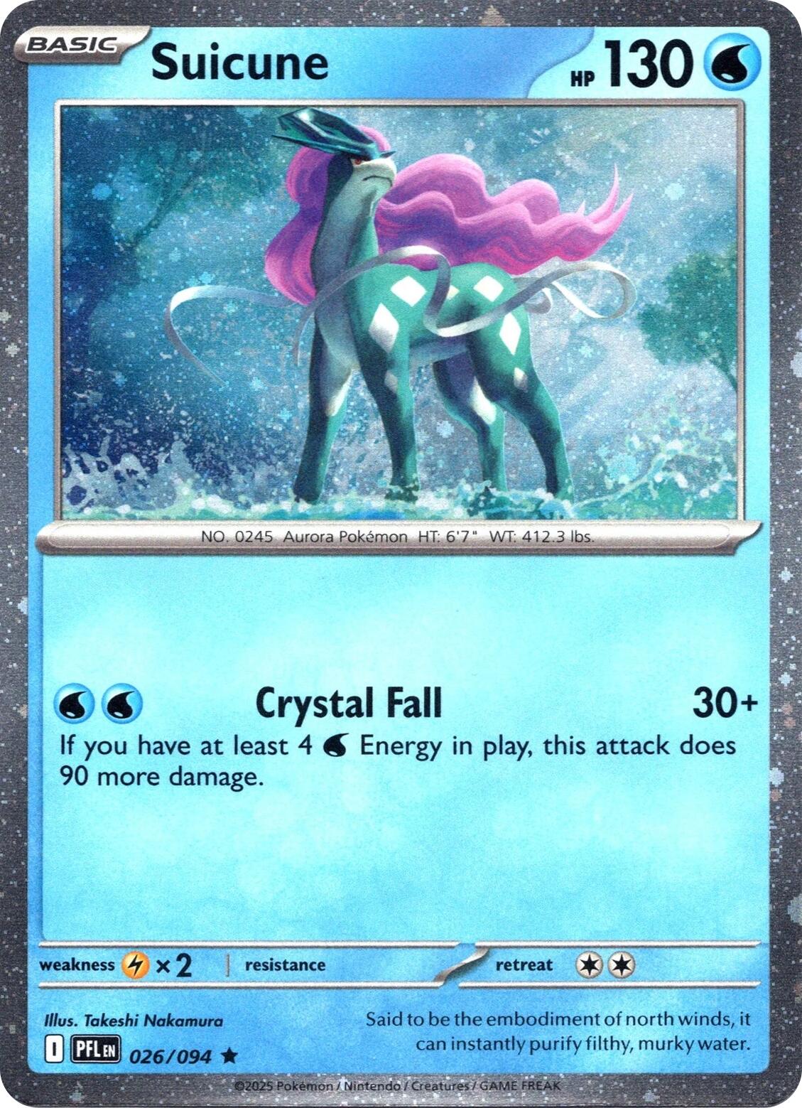 Suicune (026/094) (Cosmos Holo) [Miscellaneous Cards] | Clutch Gaming