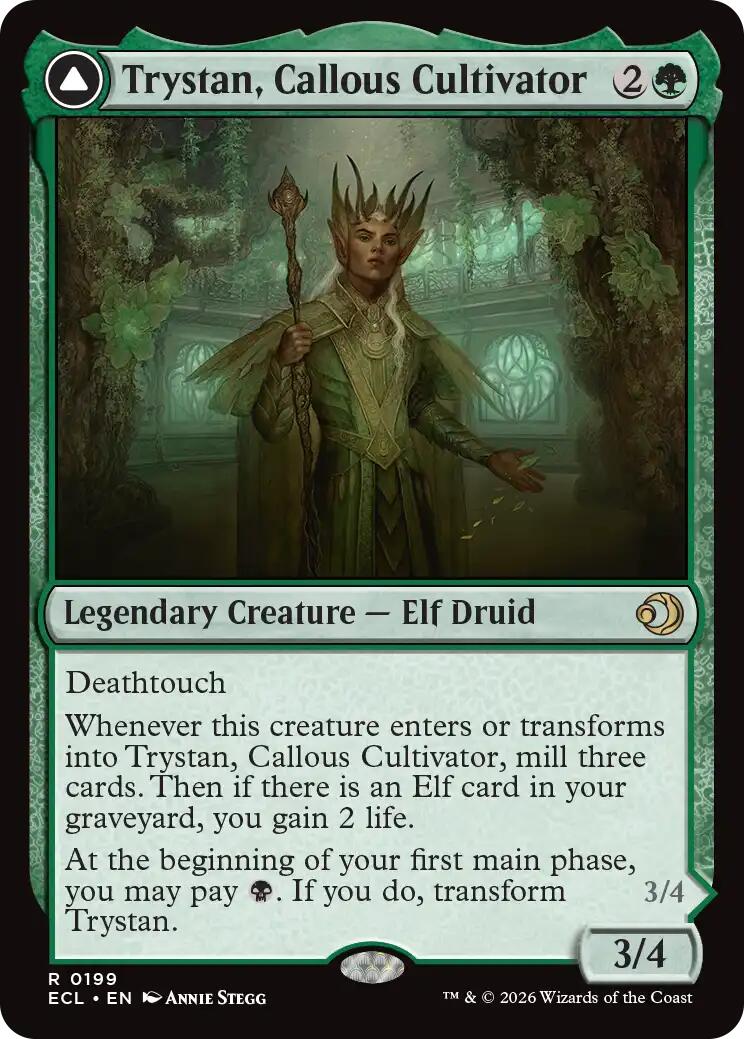 Trystan, Callous Cultivator [Lorwyn Eclipsed] | Clutch Gaming