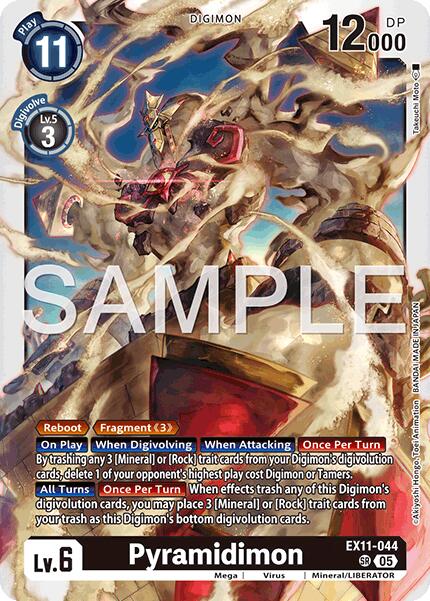 Pyramidimon [EX11-044] [Dawn of Liberator] | Clutch Gaming