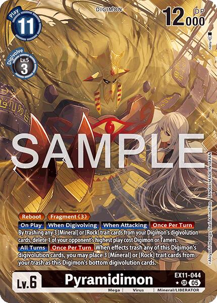 Pyramidimon [EX11-044] (Alternate Art) [Dawn of Liberator] | Clutch Gaming