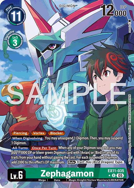 Zephagamon [EX11-035] (Alternate Art) [Dawn of Liberator] | Clutch Gaming