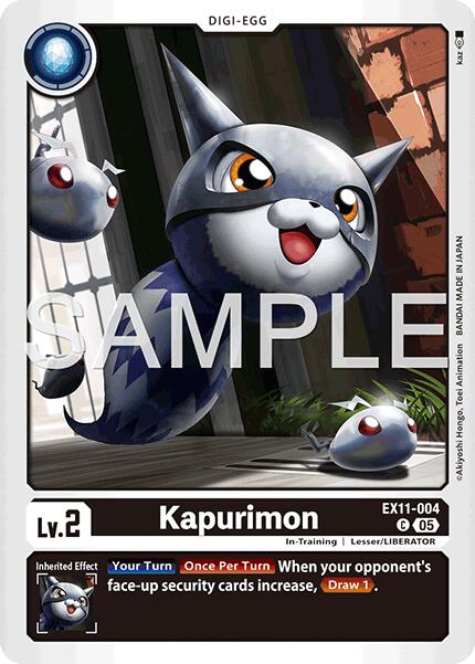 Kapurimon [EX11-004] [Dawn of Liberator] | Clutch Gaming