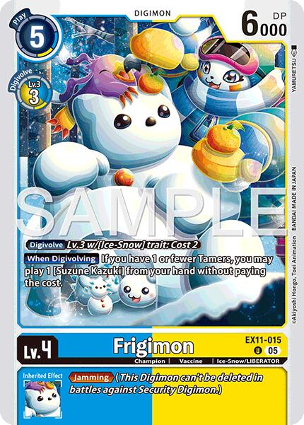 Frigimon [EX11-015] [Dawn of Liberator] | Clutch Gaming