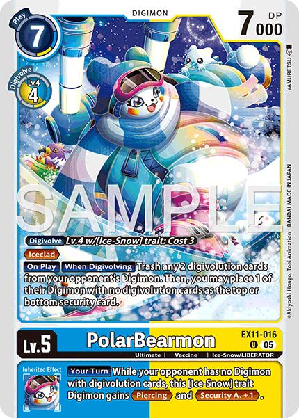 PolarBearmon [EX11-016] [Dawn of Liberator] | Clutch Gaming