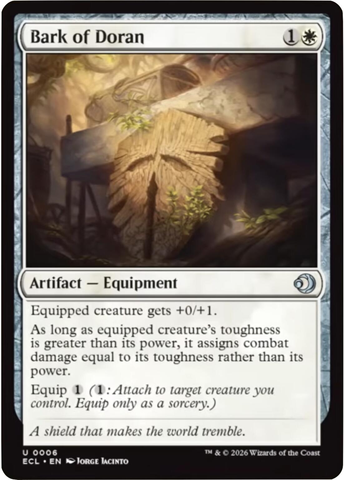 Bark of Doran [Lorwyn Eclipsed] | Clutch Gaming