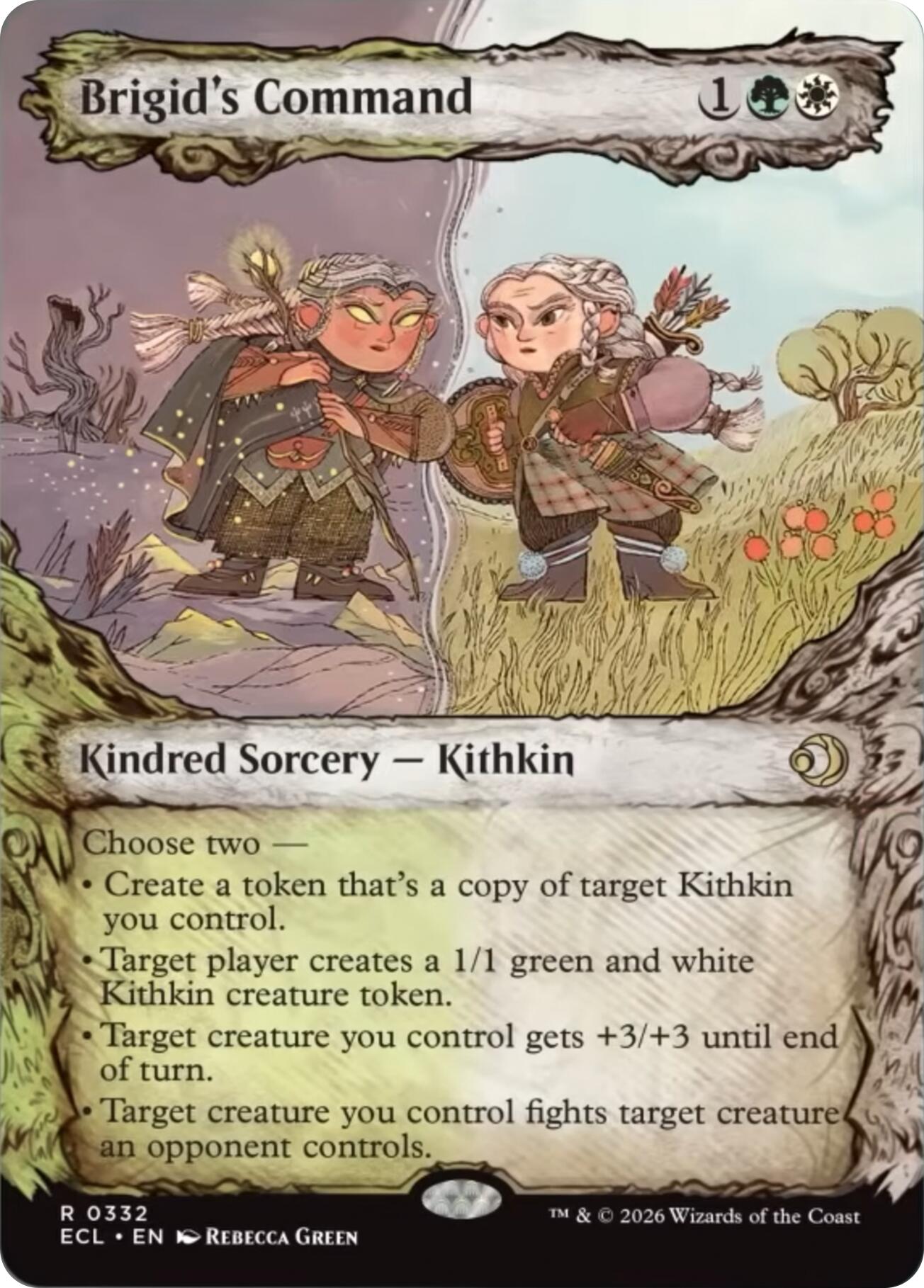 Brigid's Command (Showcase) [Lorwyn Eclipsed] | Clutch Gaming