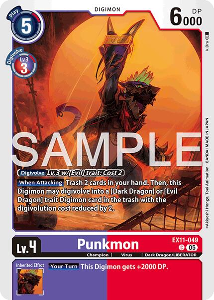 Punkmon [EX11-049] [Dawn of Liberator] | Clutch Gaming