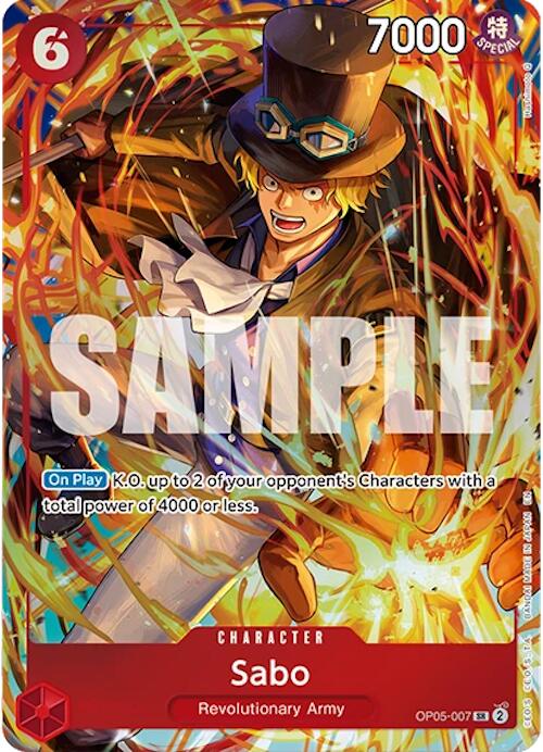Sabo (Illustration Box Vol.5) [One Piece Promotion Cards] | Clutch Gaming