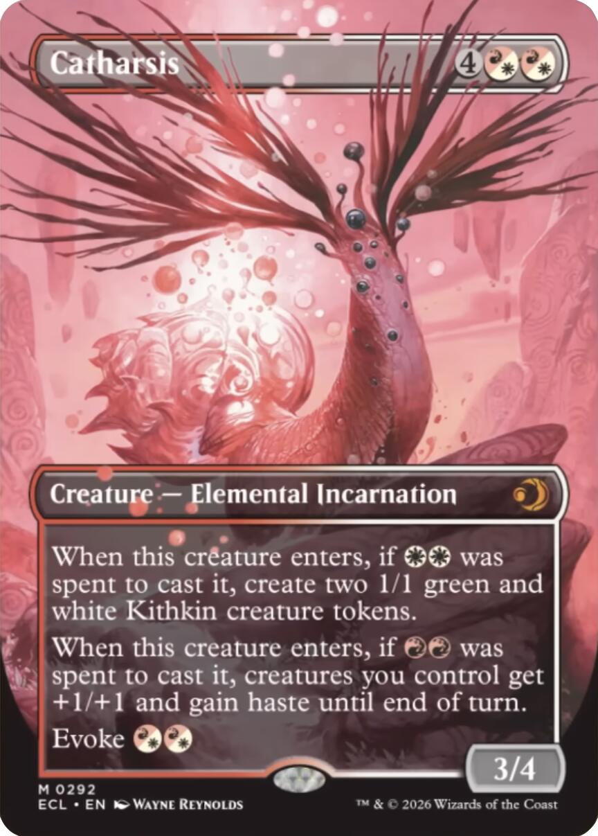 Catharsis (Borderless) [Lorwyn Eclipsed] | Clutch Gaming