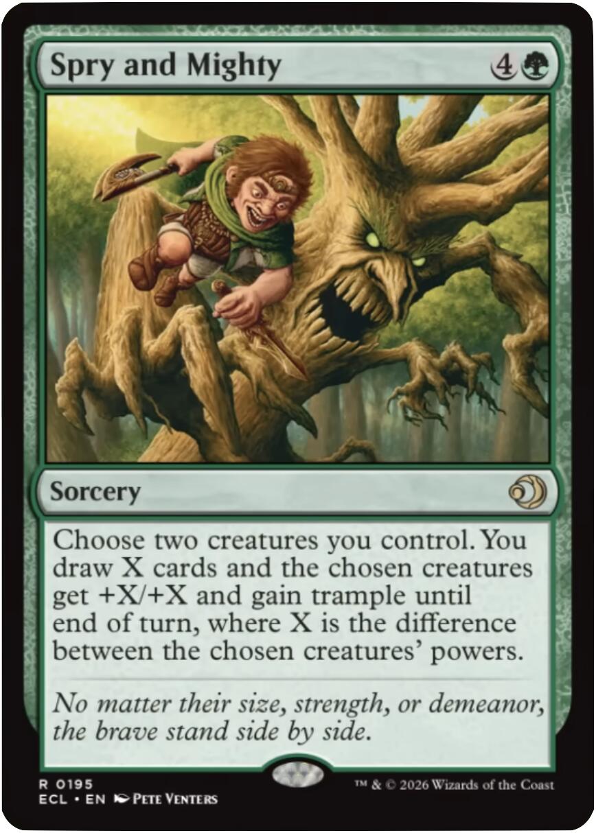 Spry and Mighty [Lorwyn Eclipsed] | Clutch Gaming