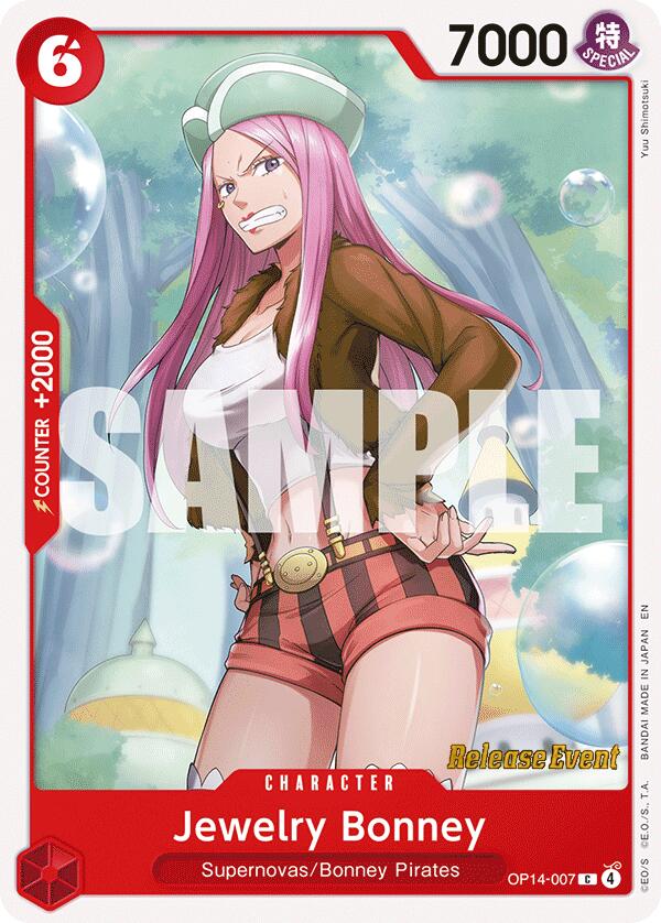 Jewelry Bonney [The Azure Sea's Seven Release Event Cards] | Clutch Gaming