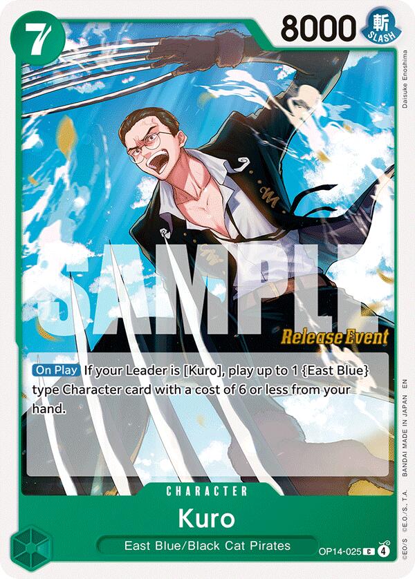 Kuro [The Azure Sea's Seven Release Event Cards] | Clutch Gaming