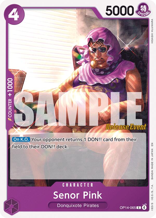 Senor Pink [The Azure Sea's Seven Release Event Cards] | Clutch Gaming