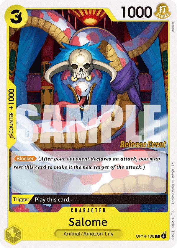 Salome [The Azure Sea's Seven Release Event Cards] | Clutch Gaming