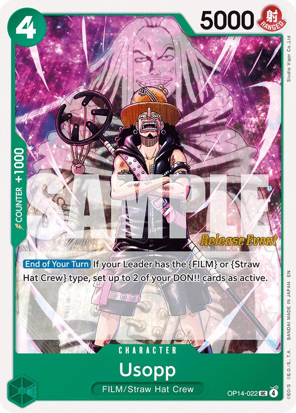 Usopp [The Azure Sea's Seven Release Event Cards] | Clutch Gaming