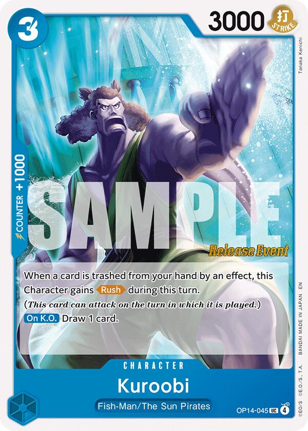 Kuroobi [The Azure Sea's Seven Release Event Cards] | Clutch Gaming