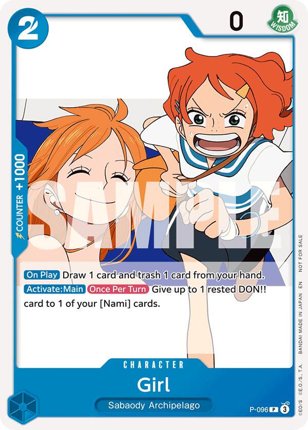 Girl (OP14 Release Event) [One Piece Promotion Cards] | Clutch Gaming