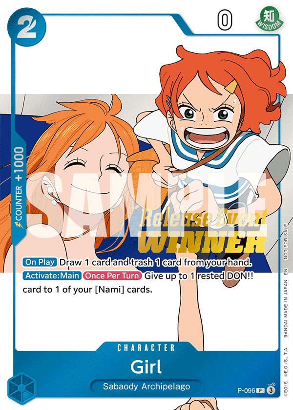 Girl (OP14 Release Event Winner) [One Piece Promotion Cards] | Clutch Gaming