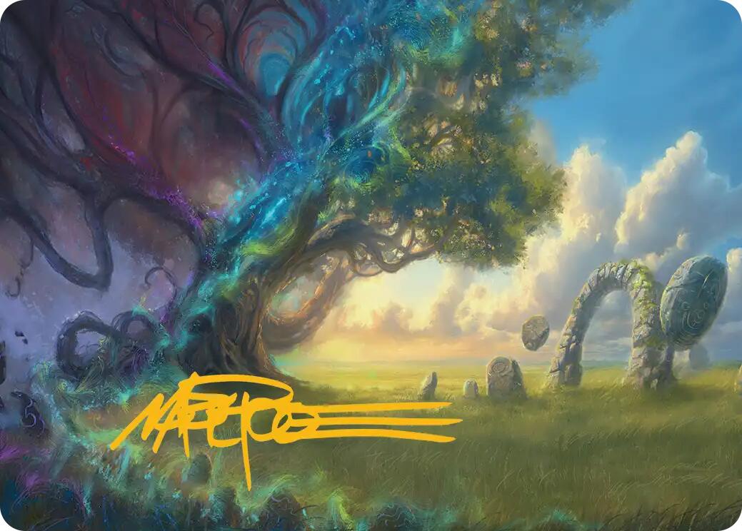 Morningtide's Light Art Card (Gold-Stamped Signature) [Lorwyn Eclipsed Art Series] | Clutch Gaming