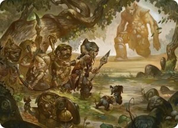 Protective Response Art Card [Lorwyn Eclipsed Art Series] | Clutch Gaming