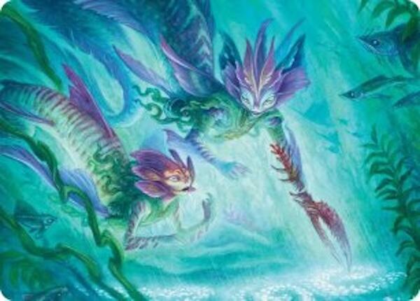 Silvergill Mentor Art Card [Lorwyn Eclipsed Art Series] | Clutch Gaming