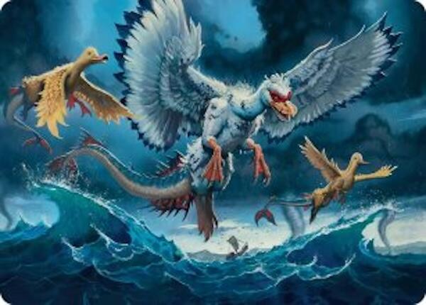 Sunderflock Art Card [Lorwyn Eclipsed Art Series] | Clutch Gaming