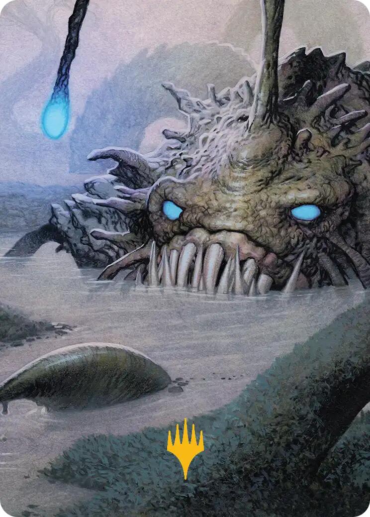 Deceit Art Card (Gold-Stamped Planeswalker Symbol) [Lorwyn Eclipsed Art Series] | Clutch Gaming