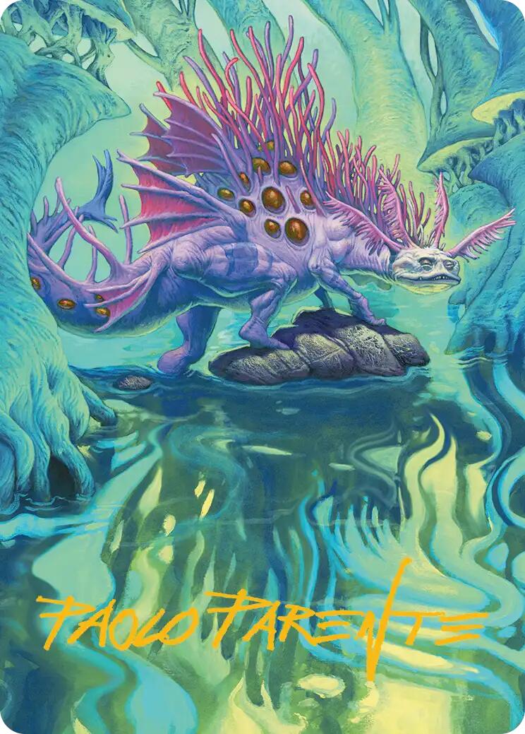 Wistfulness Art Card (Gold-Stamped Signature) [Lorwyn Eclipsed Art Series] | Clutch Gaming