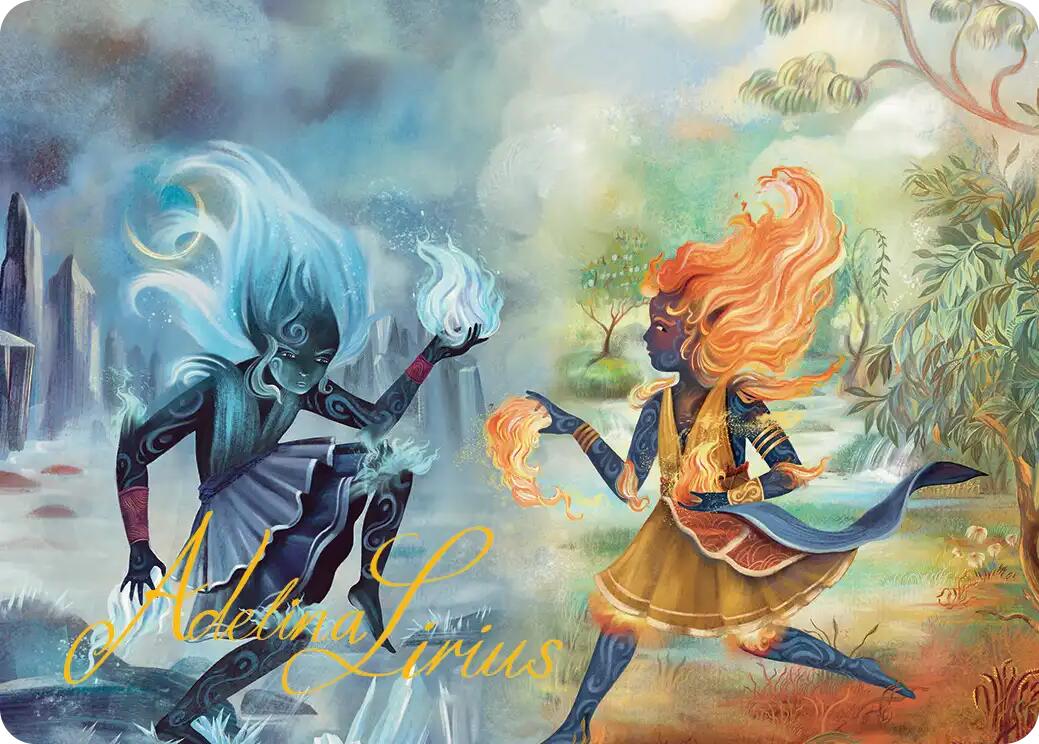 Ashling's Command Art Card (Gold-Stamped Signature) [Lorwyn Eclipsed Art Series] | Clutch Gaming