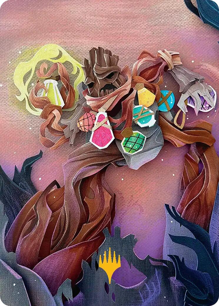 Painter's Servant Art Card (Gold-Stamped Planeswalker Symbol) [Lorwyn Eclipsed Art Series] | Clutch Gaming