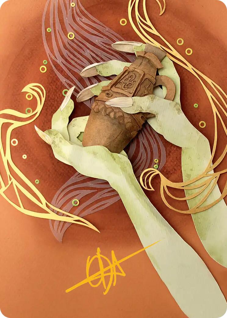 Thousand-Year Elixir Art Card (Gold-Stamped Signature) [Lorwyn Eclipsed Art Series] | Clutch Gaming