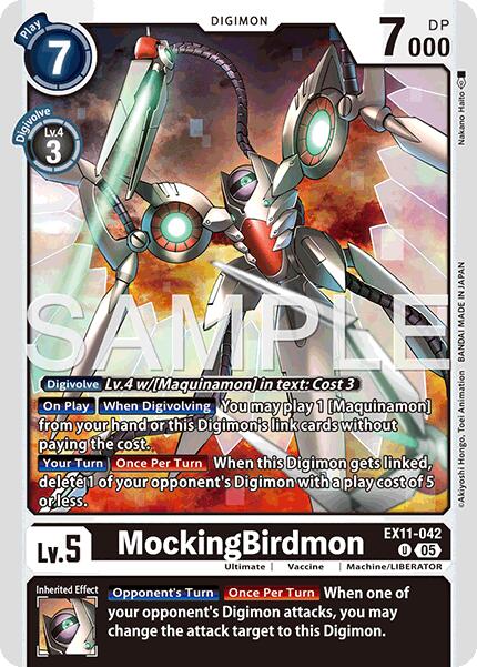 MockingBirdmon [EX11-042] [Dawn of Liberator] | Clutch Gaming
