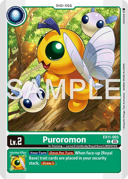 Puroromon [EX11-003] [Dawn of Liberator] | Clutch Gaming