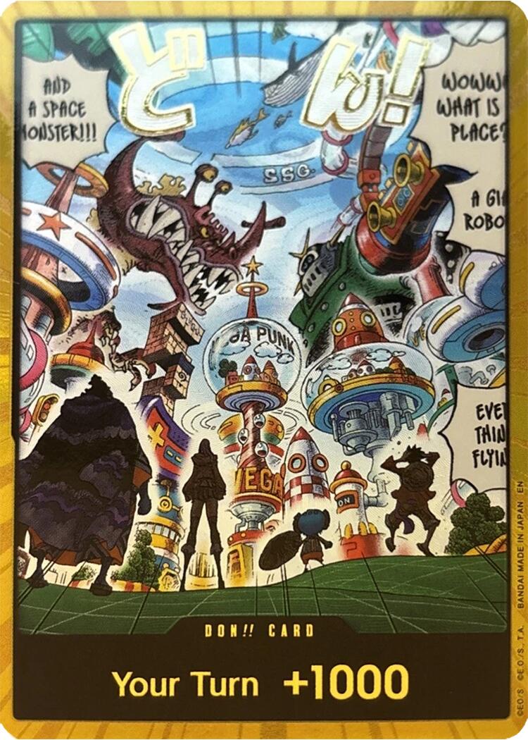 DON!! Card (Egghead) (Gold) [The Azure Sea's Seven] | Clutch Gaming