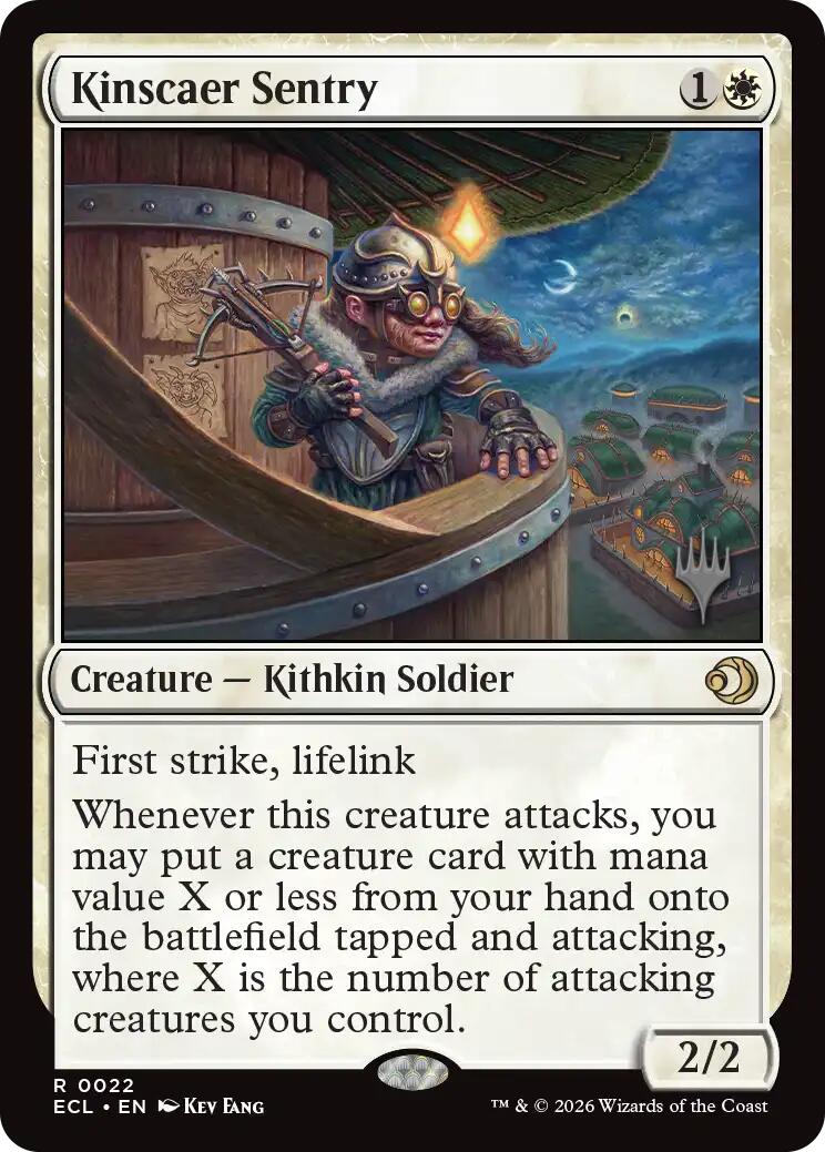 Kinscaer Sentry [Lorwyn Eclipsed Promos] | Clutch Gaming