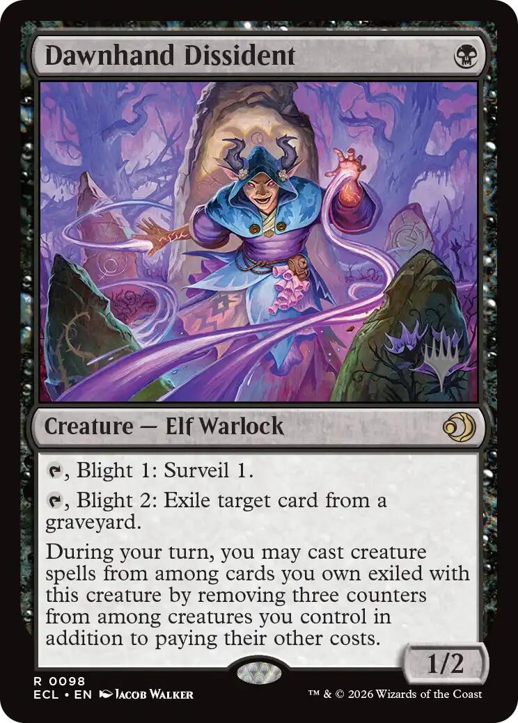 Dawnhand Dissident [Lorwyn Eclipsed Promos] | Clutch Gaming