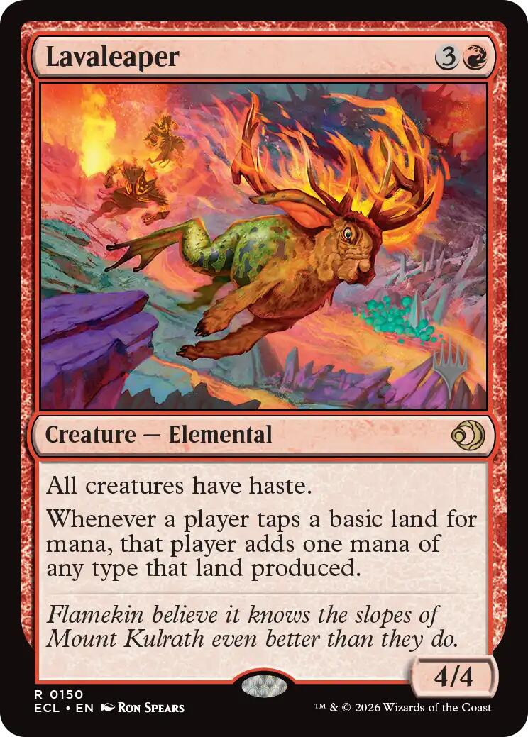 Lavaleaper [Lorwyn Eclipsed Promos] | Clutch Gaming
