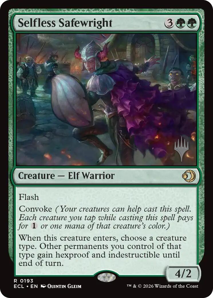 Selfless Safewright [Lorwyn Eclipsed Promos] | Clutch Gaming