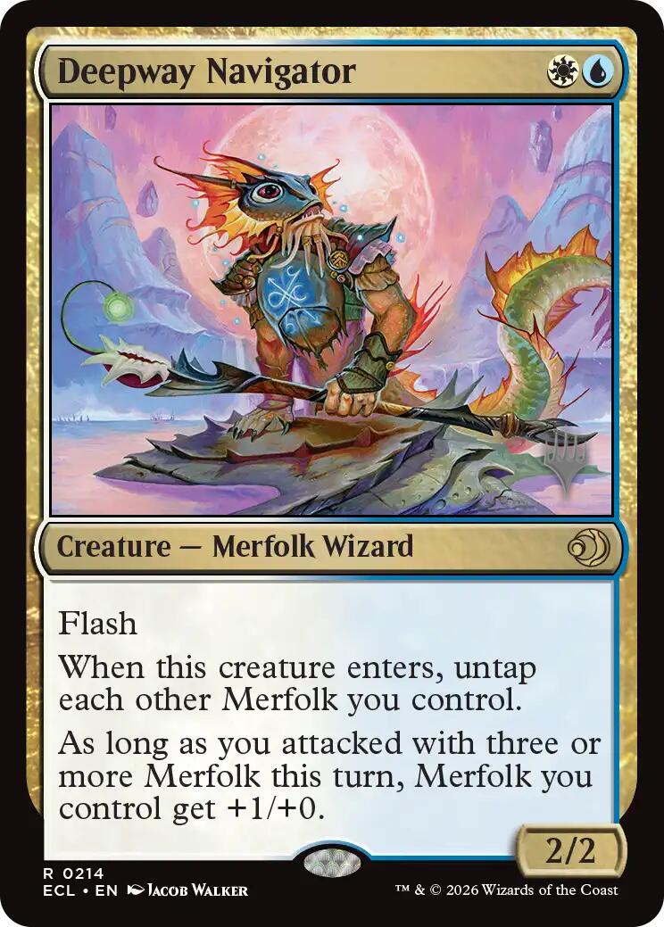 Deepway Navigator [Lorwyn Eclipsed Promos] | Clutch Gaming