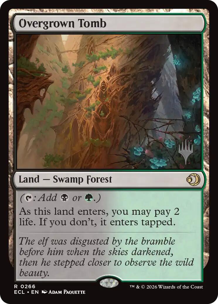 Overgrown Tomb [Lorwyn Eclipsed Promos] | Clutch Gaming