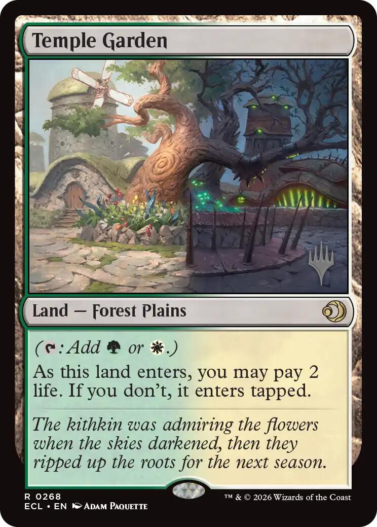 Temple Garden [Lorwyn Eclipsed Promos] | Clutch Gaming