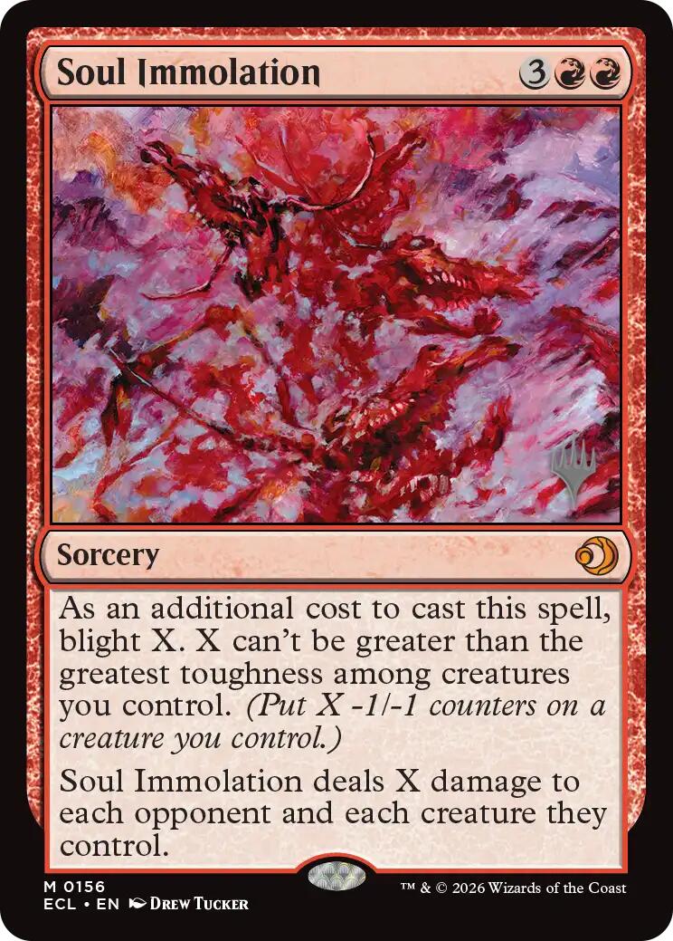 Soul Immolation [Lorwyn Eclipsed Promos] | Clutch Gaming