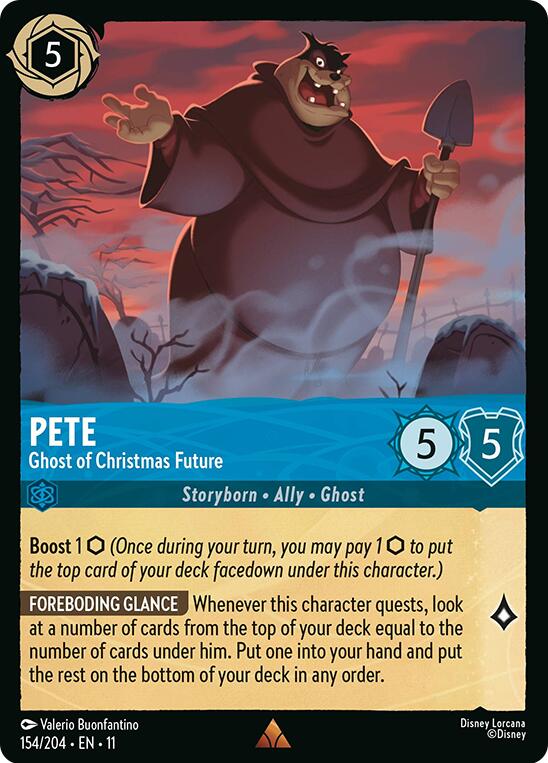 Pete - Ghost of Christmas Future (154/204) [Winterspell] | Clutch Gaming